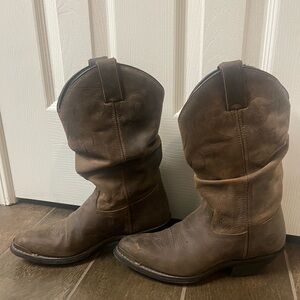 Double H Brown Cowboy Boots